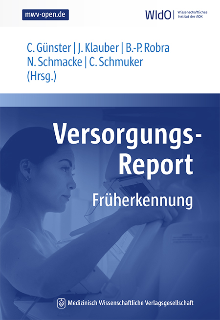 Cover der WIdO-Publikation Versorgungs-Report 2019: Früherkennung